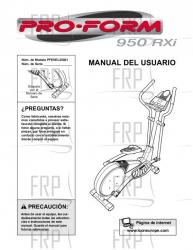 Owners Manual, PFEVEL35021,SPNSH - Image Owners Manual, PFEVEL35021,SPNSH - Image