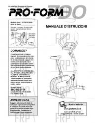 Owners Manual, PFEVEX10890,ITALY - Image