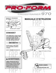 Owners Manual, PFEVEX39910,ITALY - Image