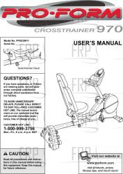 Owners Manual, PFEX39911 - Product Image Owners Manual, PFEX39911 - Product Image