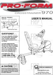 Owners Manual, PFEX39911 - Product Image