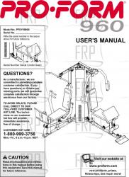 Owners Manual, PFSY59000 - Product Image Owners Manual, PFSY59000 - Product Image