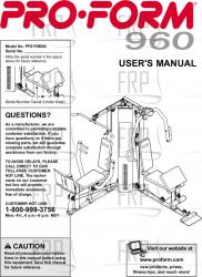 Owners Manual, PFSY59000 - Product Image