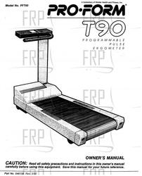 Owners Manual, PFT90,VER 2/3 - Product Image Owners Manual, PFT90,VER 2/3 - Product Image
