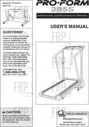 Owners Manual, PFTL39101 - Product Image