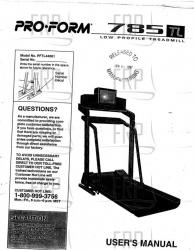 Owners Manual, PFTL44061 - Product Image