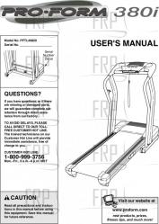 Owners Manual, PFTL49820 189320- - Product Image