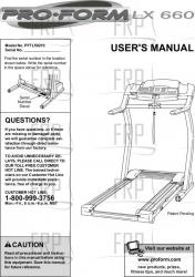 Owners Manual, PFTL59210 - Product Image