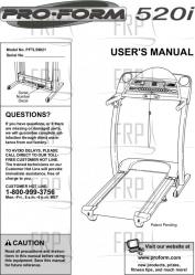 Owners Manual, PFTL59821 - Product Image
