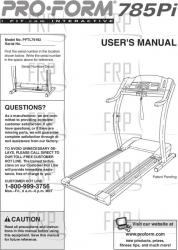 Owners Manual, PFTL79192 - Product Image