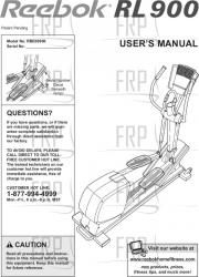 Owners Manual, RBE09950 - Product Image