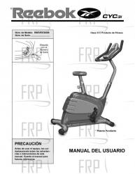 Owners Manual, RBEVEX34280,SPANISH - Image