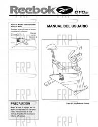 Owners Manual, RBEVEX35980,SPANISH - Image