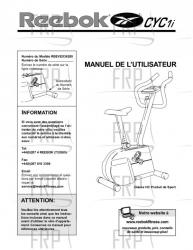 Owners Manual, RBEVEX36280,FRENCH - Image