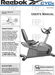 Owners Manual, RBEX33190 - Product Image
