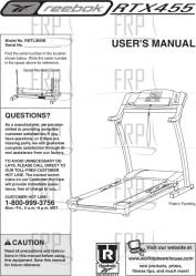 Owners Manual, RBTL09500 - Product Image