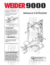 Owners Manual, WEEMBE39221,ITALY - Image