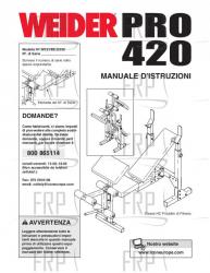 Owners Manual, WEEVBE32930,ITALY - Image