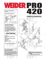 Owners Manual, WEEVBE32930,UK - Image