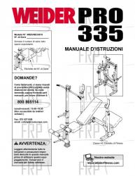 Owners Manual, WEEVBE33010,ITALY - Image
