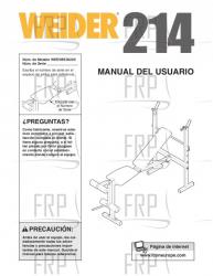 Owners Manual, WEEVBE35220,SPNSH - Image