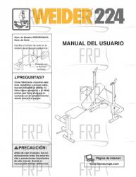 Owners Manual, WEEVBE36220,SPNSH - Image