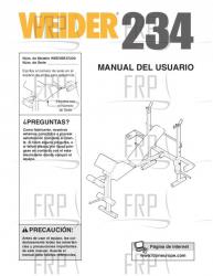 Owners Manual, WEEVBE37220,SPNSH - Image