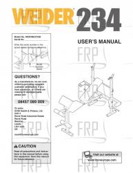 Owners Manual, WEEVBE37220,UK - Image