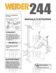 Owners Manual, WEEVBE38220,ITALY - Image