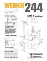 Owners Manual, WEEVBE38220,UK - Image