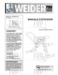 Owners Manual, WEEVBE70310,ITALY - Image