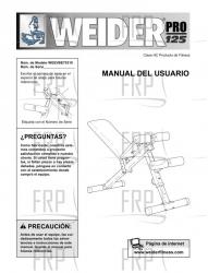Owners Manual, WEEVBE70310,SPNSH - Image