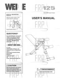 Owners Manual, WEEVBE70330,UK - Image