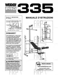 Owners Manual, WEEVBE70500,ITALY - Image