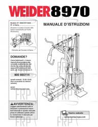 Owners Manual, WEEVSY10230,ITALY - Image