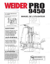 Owners Manual, WEEVSY39120,FRNCH - Image