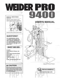 Owners Manual, WEEVSY39530,UK - Image