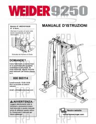 Owners Manual, WEEVSY59220,ITALY - Image