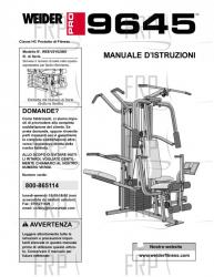 Owners Manual, WEEVSY62000,ITALY - Image