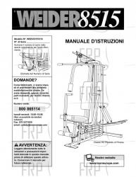 Owners Manual, WEEVSY87210,ITALY - Image