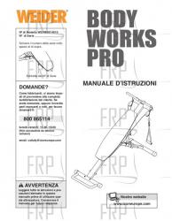 Owners Manual, WEFMBE14010,ITALY - Image
