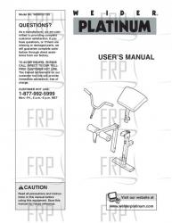 Owners Manual, WEMC07730 - Image