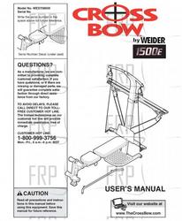 Manual, Owners, WESY58630 - Product Image