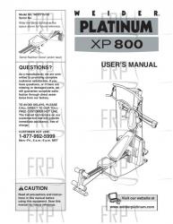 Owners Manual, WESY75742 - Image