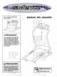 Owners Manual, WETL21021,SPANISH - Image