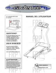 Owners Manual, WETL21022,FRENCHH - Image