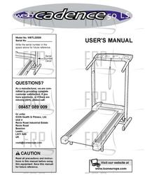 Owners Manual, WETL22020,ENGLISH - Product Image