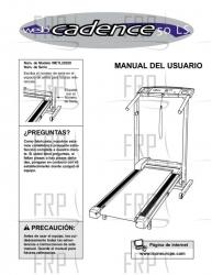 Owners Manual, WETL22020,SPANISH - Image