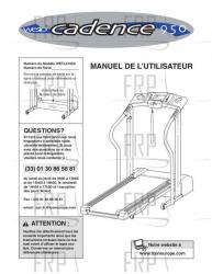Owners Manual, WETL31020,FRENCH - Image