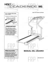 Owners Manual, WETL91090,SPANISH - Image